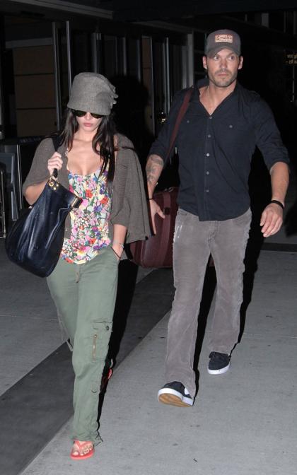 Megan Fox and Brian Austin Green: LAX Lovers