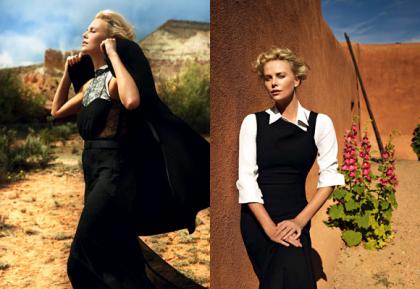 Charlize Theron in Vogue: gay rumors, Stuart Townsend  kids