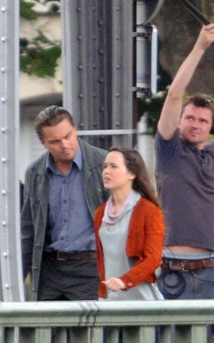 Leonardo DiCaprio and Ellen Page: 'Inception' in France