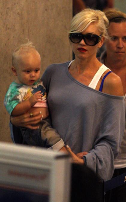 Gwen Stefani and Gavin Rossdale: LAX Family