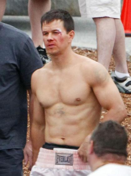 Mark Wahlberg was gasping for air