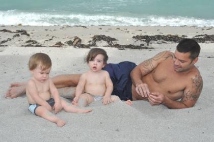 Ricky Martin posts new photos of his adorable twin sons