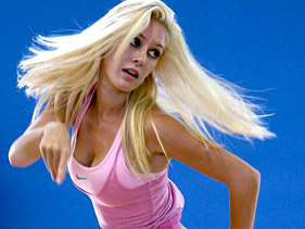 Heidi Montag Rehearses New Song For Miss Universe