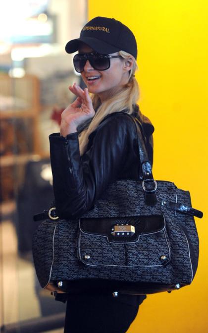 Paris Hilton Finishes Her Work in Vancouver