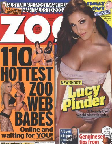 Lucy Pinder Bikini Pictures In Zoo Magazine