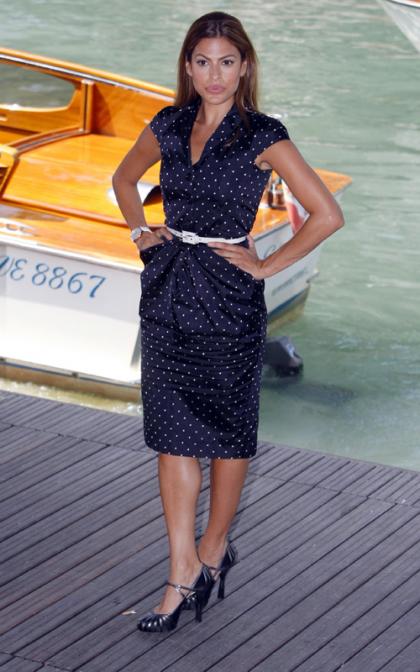 Eva Mendes: Venice Film Festival Flirt