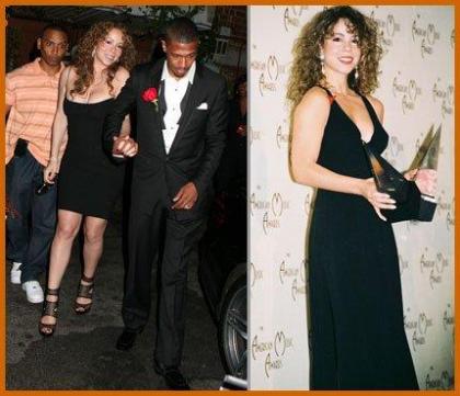 Mariah Carey Embraces Curly Hair