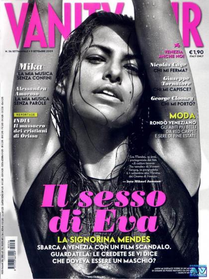 Eva Mendes in Vanity Fair