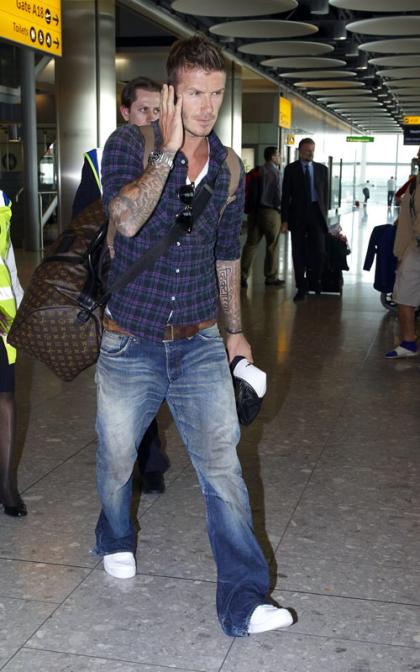 David Beckham: Heathrow Hunk