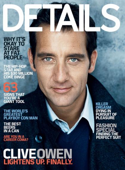Clive Owen in Details: I fell in love with my wife at first sight