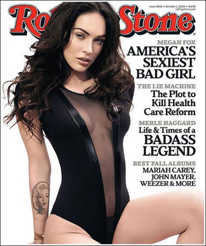 S.S. Megan Fox in Rolling Stone