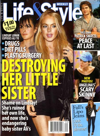 Lindsay Lohan is destroying little sister Ali