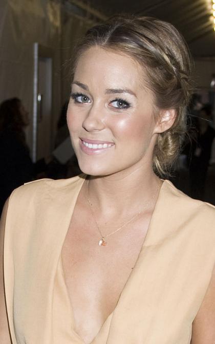 Lauren Conrad Checks Out Phillip Lim Show