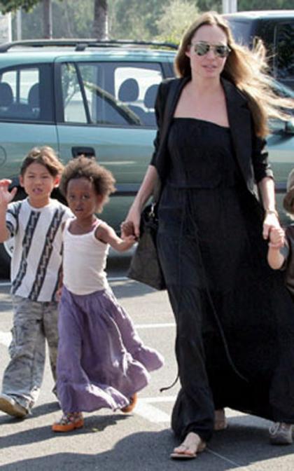 Angelina Jolie: Mommy Duty