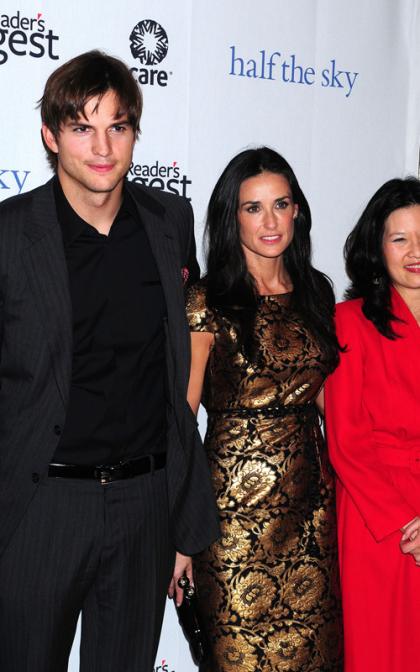 Ashton Kutcher and Demi Moore: Book Party Lovers