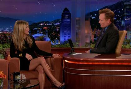 Jennifer Aniston on Conan