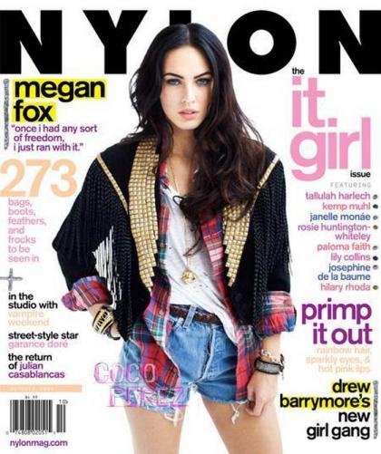 Megan Fox in Nylon Magazine
