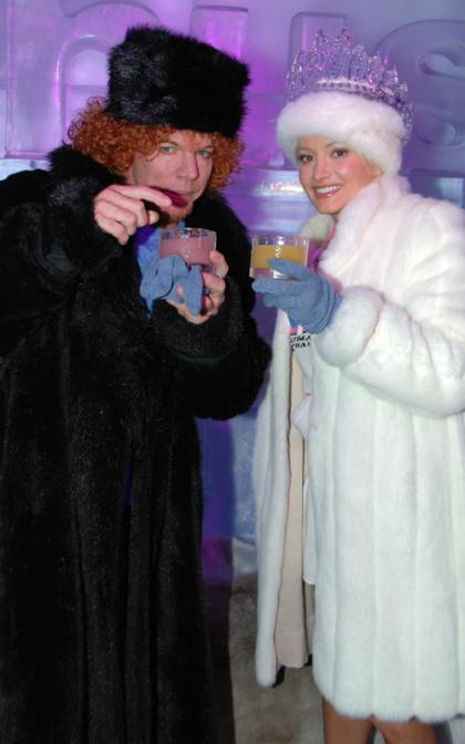 Holly Madison and Carrot Top: Ice Queen and King