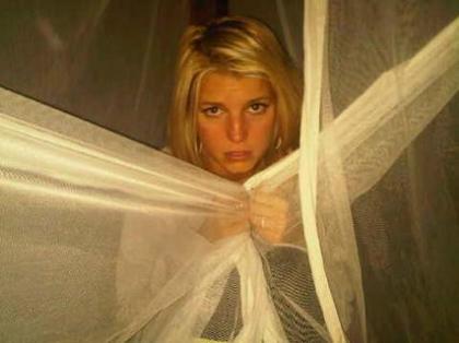 Jessica Simpson finishes battling spiders  fly nets in Uganda