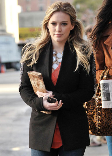 Hilary Duff Reminds Me It's Going To Be A Long Winter