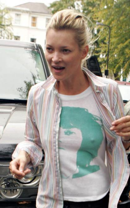 Kate Moss: Gearing Up to Sing for Simon
