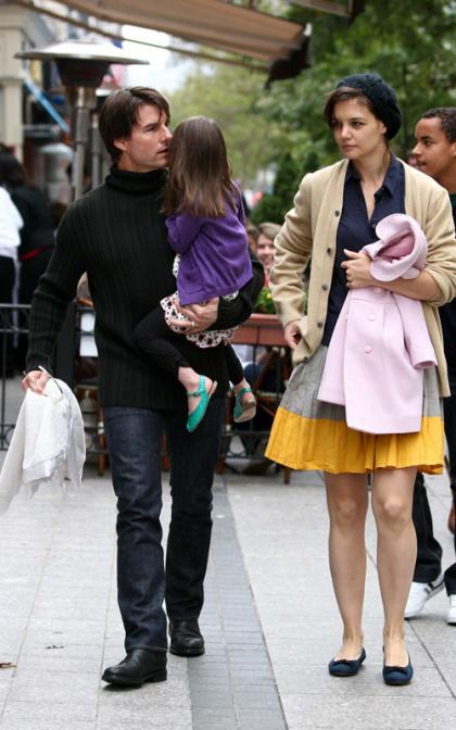 Tom Cruise and Katie Holmes: Boston Family Fun