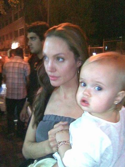 Angelina  Brad made a tourist stop in Syria  more pics of the twins