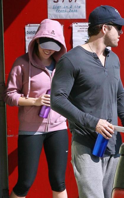 Scarlett Johansson and Ryan Reynolds: Gym Mates