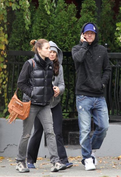 Justin Timberlake and Jessica Biel spotted out together in Vancouver