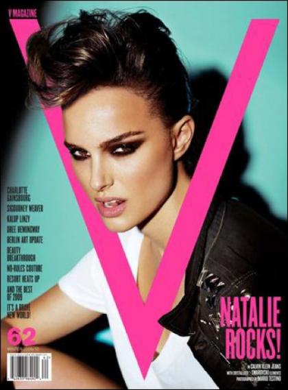 Natalie Portman is a cocky rockabilly in V Magazine