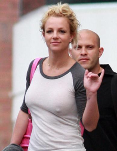 Britney Spears' Nipples Are Down Under