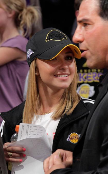 Hayden Panettiere: Lakers Lady