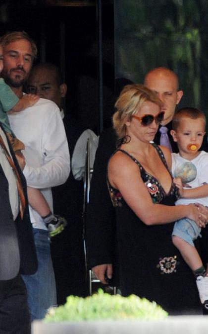 Britney Spears: Bonding with Her Boys