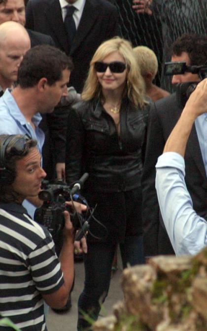 Madonna's Visit to the Slums of Rio