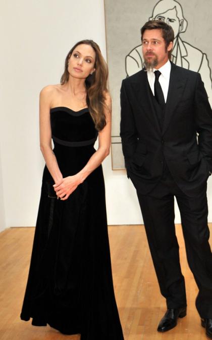 Angelina Jolie and Brad Pitt: MOCA Date Night