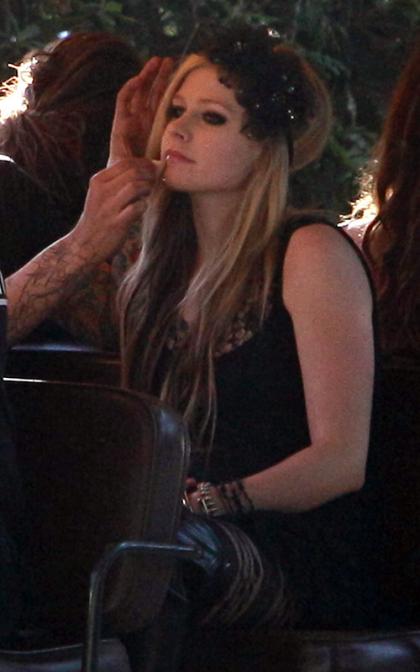 Avril Lavigne: Rebounding with Wilmer?
