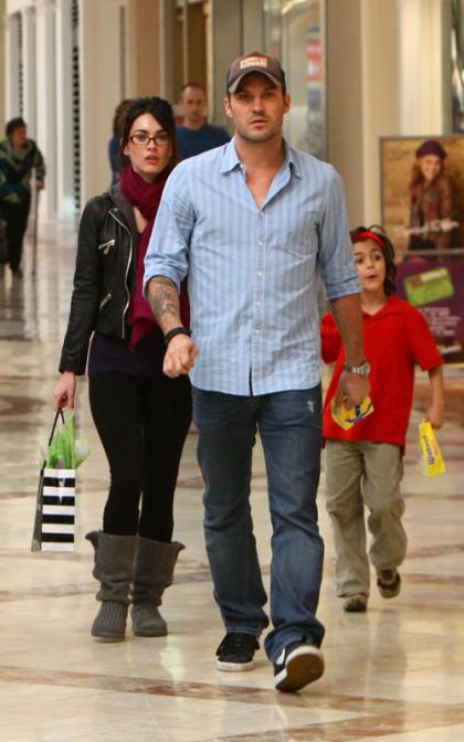 Megan Fox and Brian Austin Green: Mall Mates