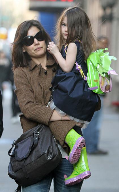 Katie Holmes worries Suri is spoiled, eating cupcakes for breakfast