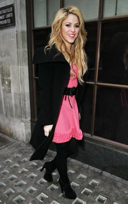 Shakira Drops by BBC Studios, Heads to Oxford