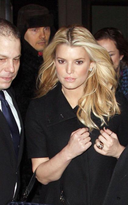 Jessica Simpson: Out with Billy Corgan