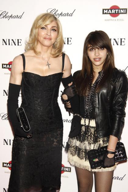 Madonna brings Lourdes out for 'Nine' red carpet