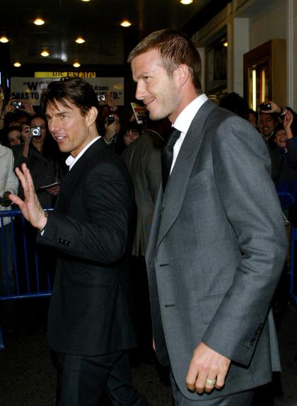David Beckham calls double-date with Tom Cruise a 'nightmare'