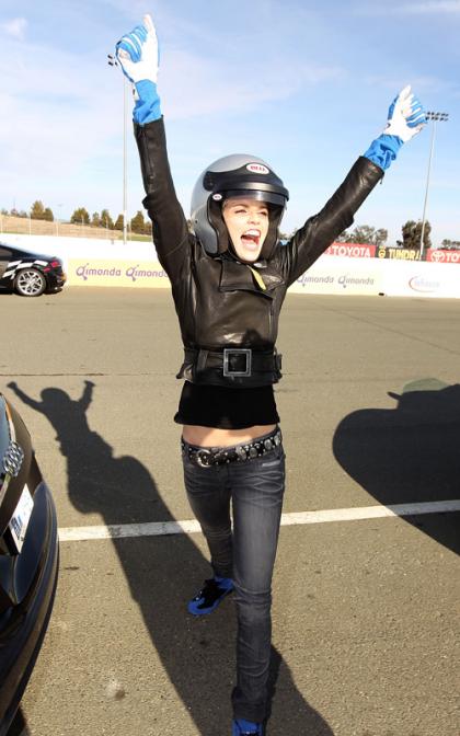 AnnaLynne McCord: 'Learn to Ride' Racer