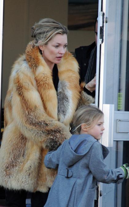 Kate Moss: Best Dressed Mommy On-The-Go