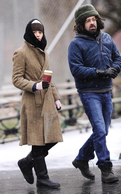 Emmy Rossum and Adam Duritz: NYC Wintertime Lovin?