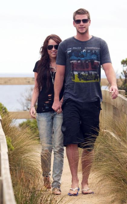 Miley Cyrus and Liam Hemsworth: Aussie Lovin?
