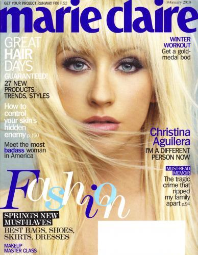 Christina Aguilera Does Marie Claire
