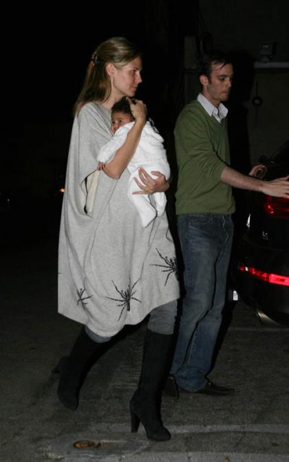 Heidi Klum's Night Out with Baby Lou