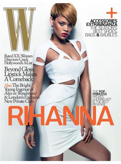 Rihanna in the February 2010 Issue of W Magazine