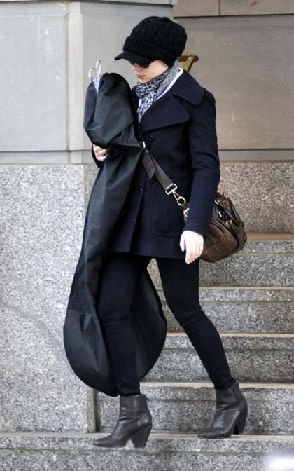 Scarlett Johansson: Bundled Up in the Big Apple